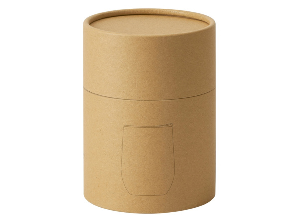 Вакуумная термокружка «Britewood S1», непротекаемая крышка, крафтовый тубус, Цвет дерево