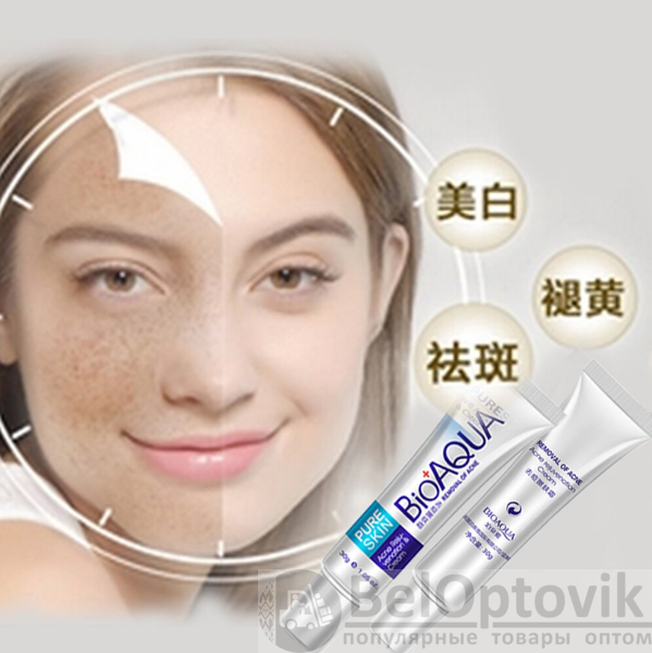 Концентрированный крем от прыщей и акне для точечного применения ...