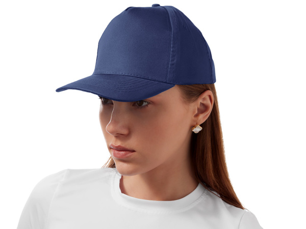 Бейсболка «Poly», Размер 56, Цвет темно-синий