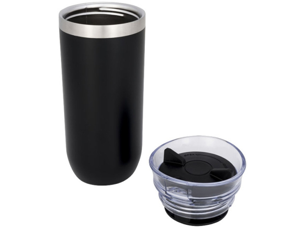 Вакуумная герметичная термокружка «Twist», Цвет черный