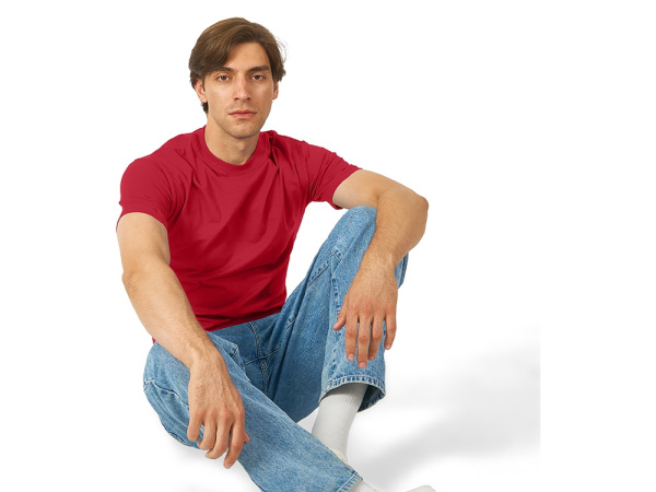 Футболка «HD Fit» мужская, Размер XL, Цвет красный