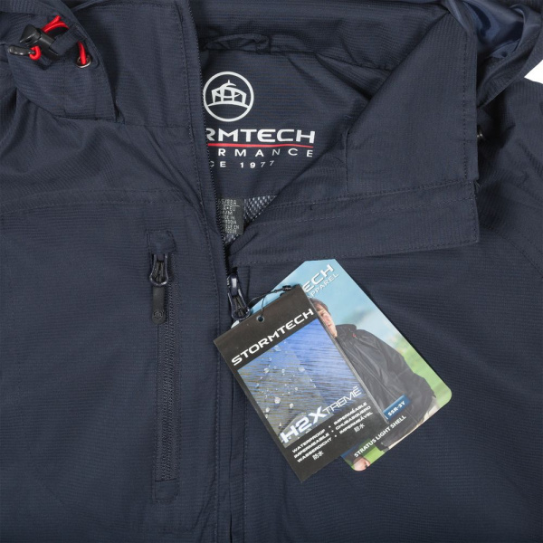 Ветровка мужская Stratus, черная, S–5XL