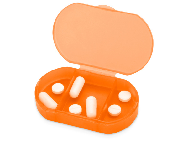 Таблетница, Цвет оранжевый