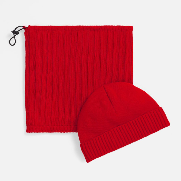 Шапка ComFleece, красная, размер 60-62