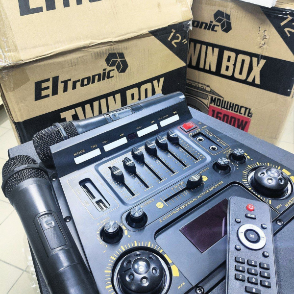 Профессиональная напольная акустическая система Eltronic 20-06  TWEEN BOX  (в комплекте из двух коло