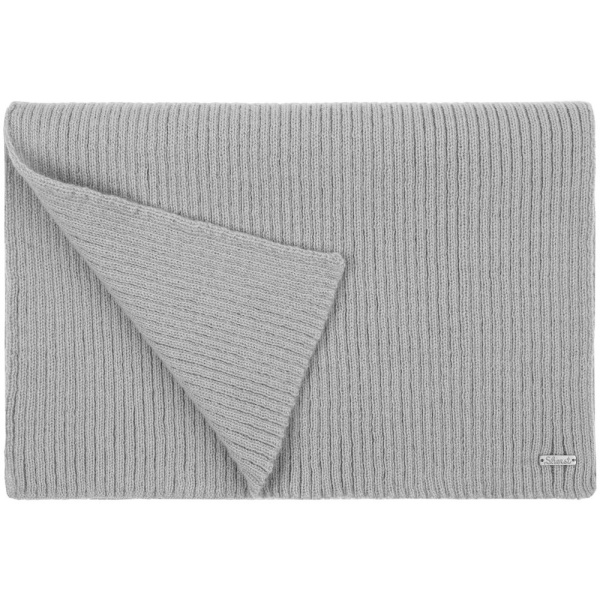Шарф Capris, серый, 38х190 см