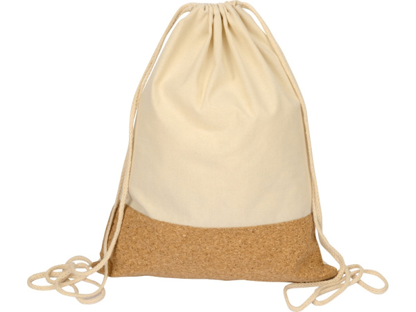 Рюкзак «Corky» хлопковый, Цвет натуральный