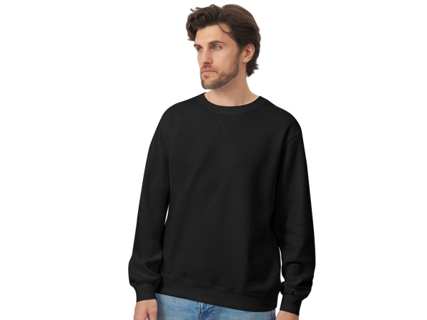 Свитшот оверсайз «Lisbon» унисекс, Размер XL, Цвет черный