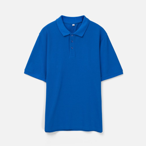 Рубашка поло унисекс Upswing, ярко-синяя, S–3XL