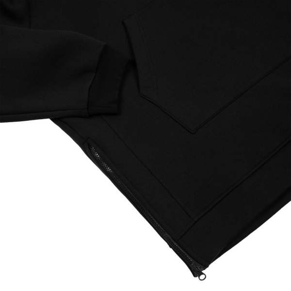 Худи унисекс оверсайз Easy Street, черное, XS–XXL