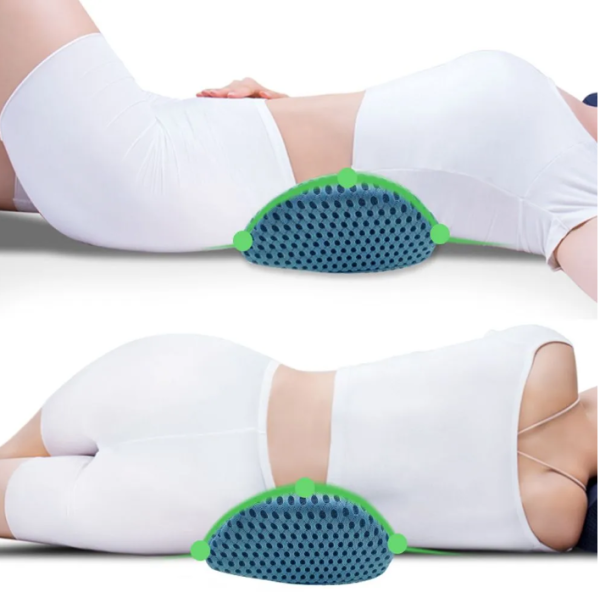 Ортопедическая подушка Instant back Relief для спины с эффектом памяти / с пенополистироловыми шарик