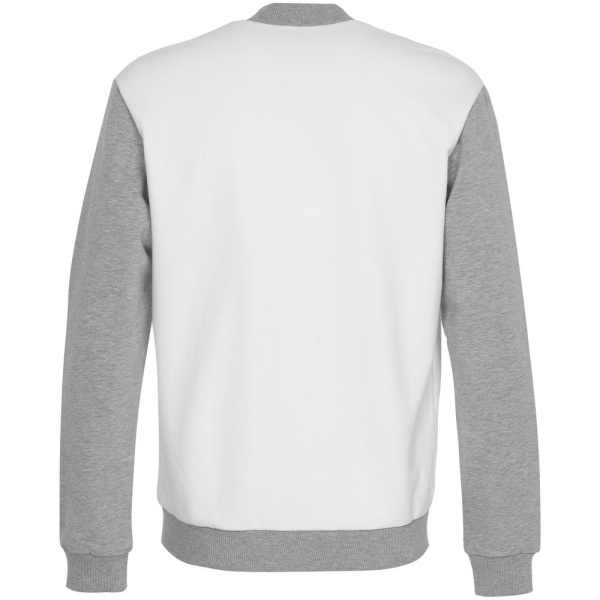 Бомбер College, молочно-белый, XS–XXL