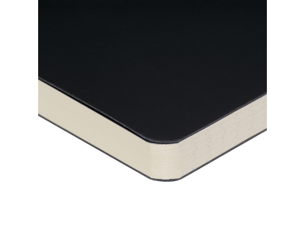 Ежедневник недатированный А5 «Megapolis Velvet Flex», Размер A5, Цвет черный