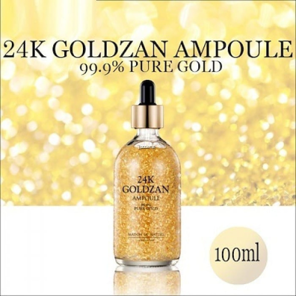 Антивозрастная ампула с золотом 24K Goldzan Ampoule, 100ml