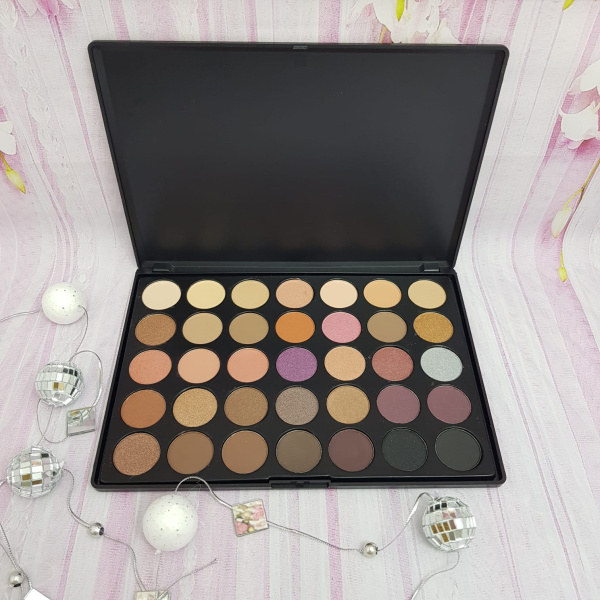 Палетка теней Morphe 35W Gold, 35 оттенков