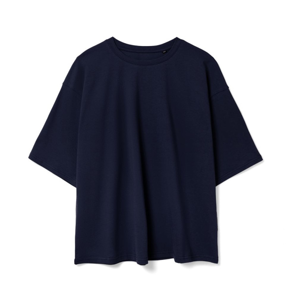Футболка унисекс оверсайз Street Vibes, темно-синяя, XS–XXL