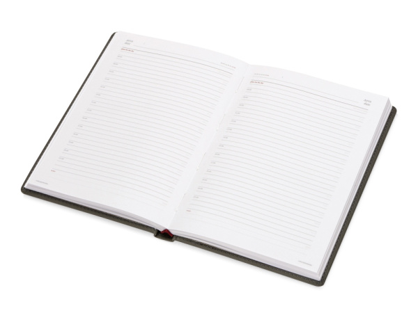 Ежедневник недатированный А5 «Velvet», Размер A5, Цвет серый