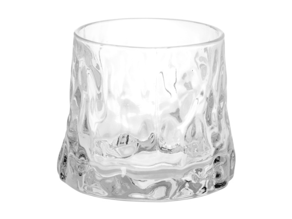 Вращающийся бокал для виски на сланцевом костере «Bromo», Цвет прозрачный