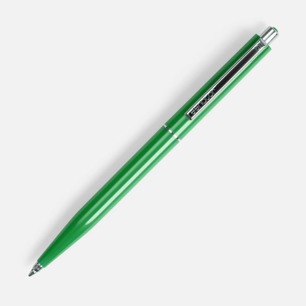 Ручка шариковая Senator Point, ver.2, зеленая, 13,5х1 см