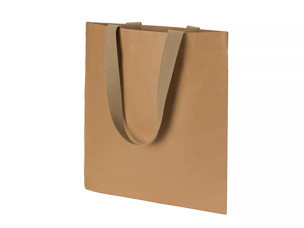 Сумка-шоппер «Papyrus» из моющейся крафт-бумаги, Цвет натуральный