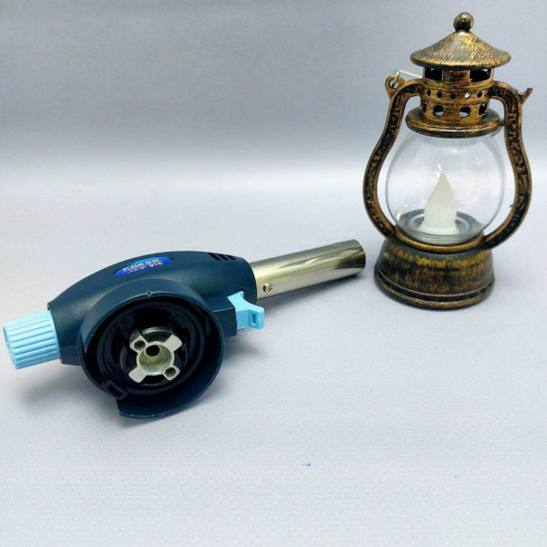 Автоматическая газовая горелка-насадка с пьезоподжигом Flame Gun №915 продажа и отгрузка кратно коробке/100 шт
