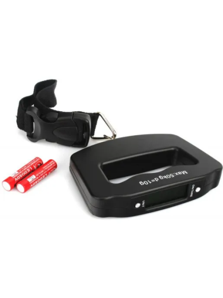 Ручные багажные весы (Безмен) электронные цифровые с LCD дисплеем Electronic Luggage Scale до 50 кг