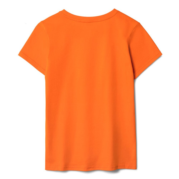 Футболка женская T-bolka Lady, оранжевая, S–3XL
