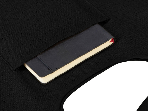 Сумка-шоппер «Vest» из хлопка 340 г/м2, Цвет черный