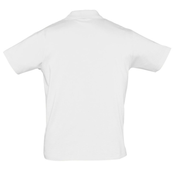 Рубашка поло мужская Prescott Men 170, белая, S–XXXL