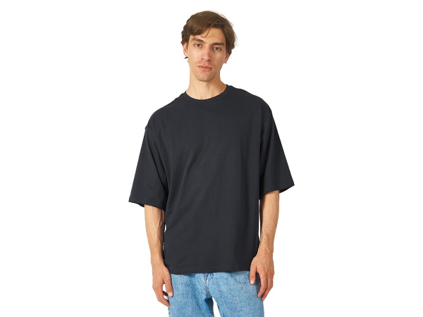 Футболка оверсайз «Berlin» унисекс, Размер M-L, Цвет темно-серый