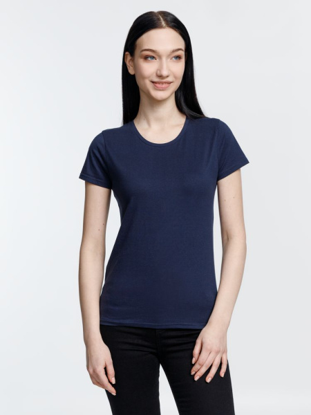 Футболка женская Pioneer Women, темно-синяя, S–3XL