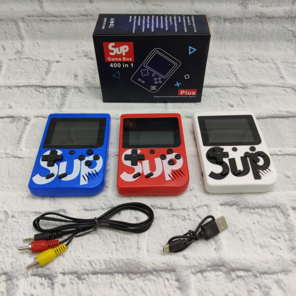 Игровая приставка Sup Game Box PLUS Retro 400 in 1  2.8” TFT 8 BIT 400 в 1