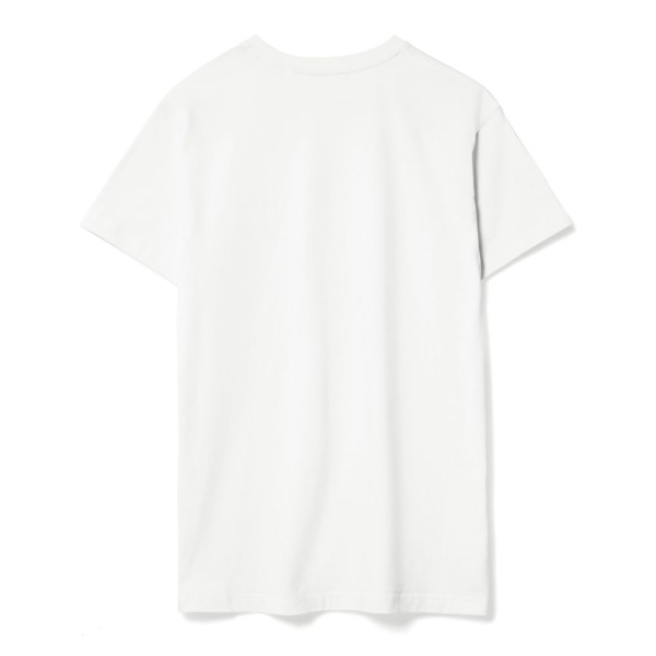 Футболка унисекс T-Bolka 160, белая (белоснежная), XS–5XL