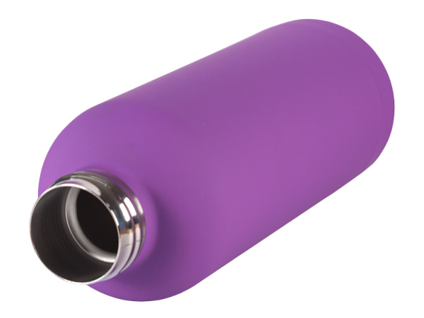 Вакуумная термобутылка ODIN, soft-touch, 550 мл, Цвет фиолетовый