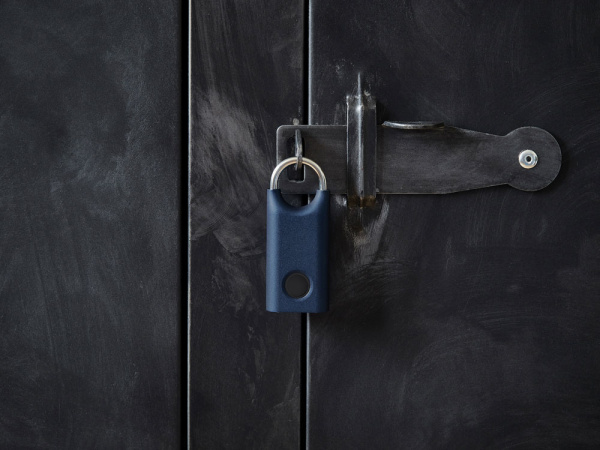 Замок с сенсором Noma Lock, Цвет темно-синий