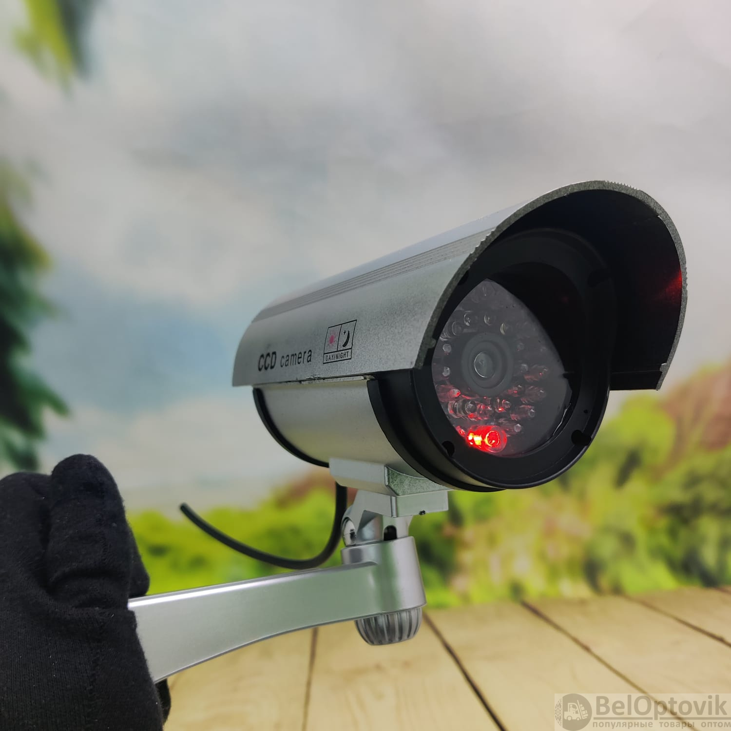 Муляж камеры видеонаблюдения Dummy IR Camera (арт: 147650461476) от 1 ₽  рублей оптом в Москве