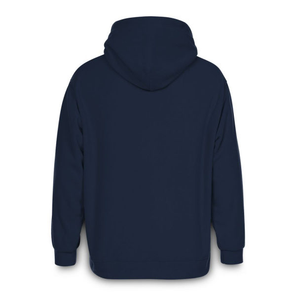 Худи флисовое унисекс Manakin, темно-синее, XS-XXL