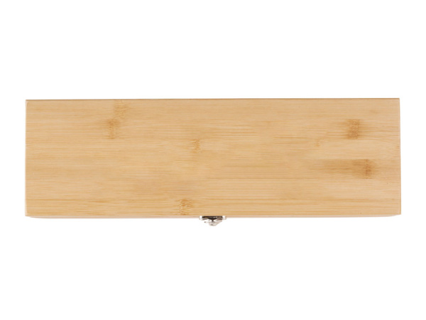 Набор для вина в бамбуковом кейсе «Anniversary», Цвет натуральный