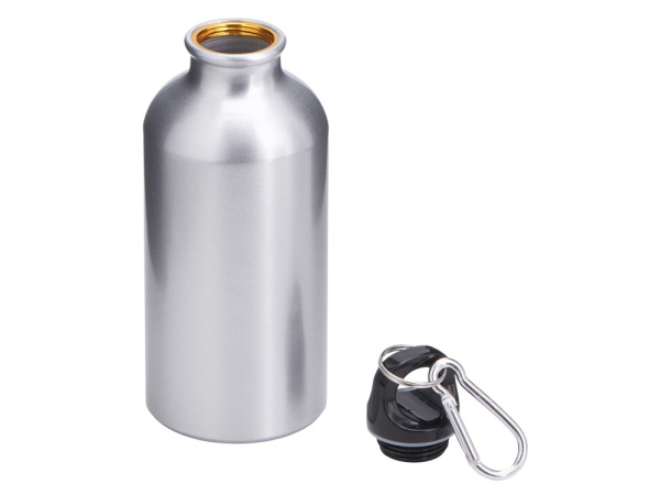 Бутылка для сублимации «Hip S», 400 мл, Цвет серебристый