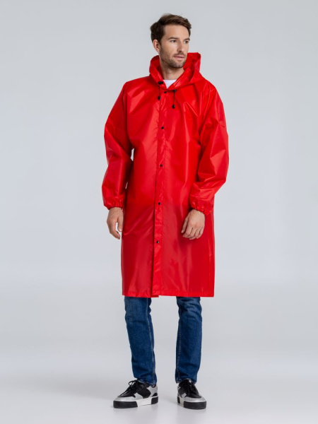 Дождевик унисекс Rainman Strong, красный, XS–XXL