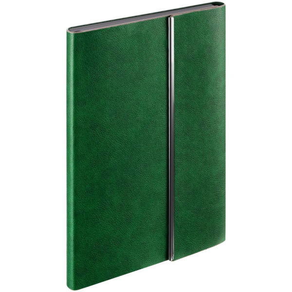 Ежедневник Petrus Flap, недатированный, зеленый, 21х15,5х1,5 см