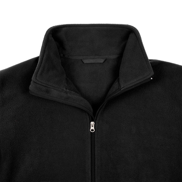 Жилет флисовый унисекс Nesse, черный, XS–XXL