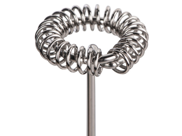 Электрический вспениватель молока «Cappuch», Цвет черный, серебристый