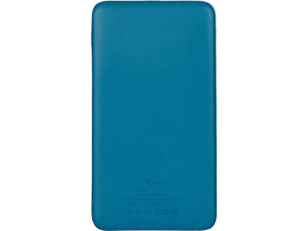 Внешний аккумулятор «Reserve Pro»,10 000 mAh, Цвет синий индиго