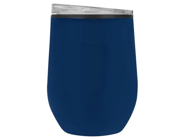 Термокружка «Pot», Цвет темно-синий глянцевый