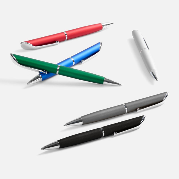 Ручка шариковая Glide, зеленая, 13,5х1,2 см