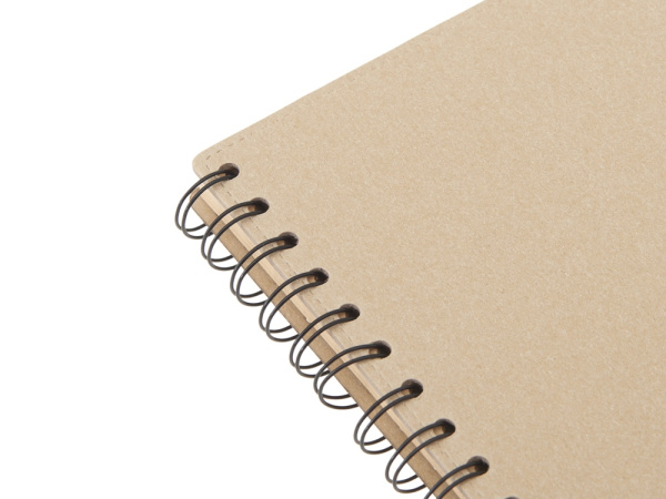 Блокнот А5 на спирали «Mania», Цвет натуральный