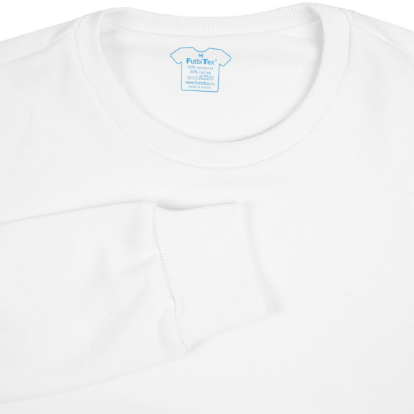 Свитшот унисекс Sublimatism, белый, S–XXL