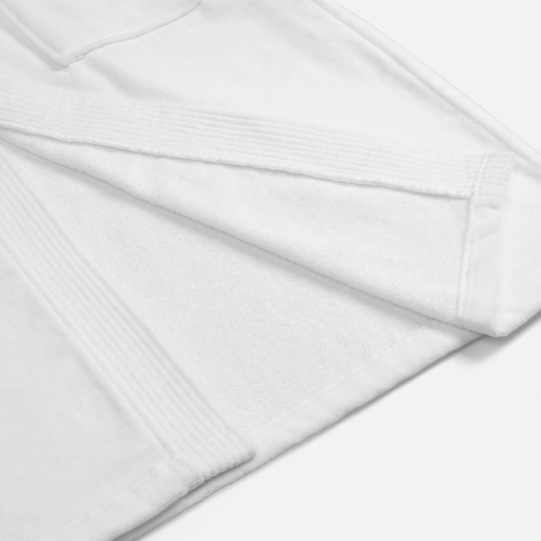Халат махровый Aeris, белый, S/M–L/XL