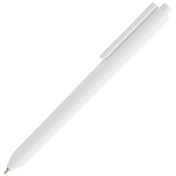 Ручка шариковая Pigra P03 Mat, белая, 14x1,1 см